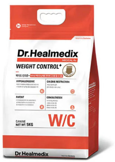 닥터힐메딕스 wc W/C 웨이트컨트롤 체중관리 식이알러지 5kg, 1개 - 쿠팡