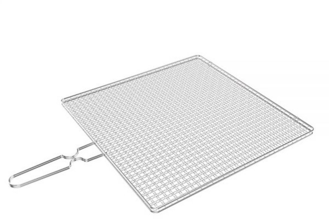 꾸버스 일회용석쇠 태망 접석쇠 대 33x33 바비큐 그릴 불판 캠핑 펜션 식당 BBQ, 1개