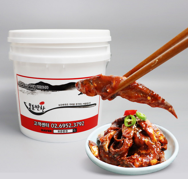 [모든반찬] 백령도 꽃멸치젓 무침(국내산) 10kg, 1개