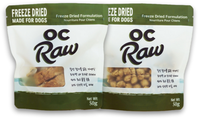 [공식] 오씨로우 강아지 동결건조 사료 라이트팩, 50g, 1개, 오리