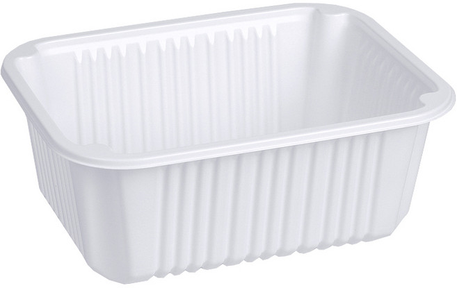 큐담 성형 실링용기 Q-19157 (19x15x7) 화이트, 1개, 100개입