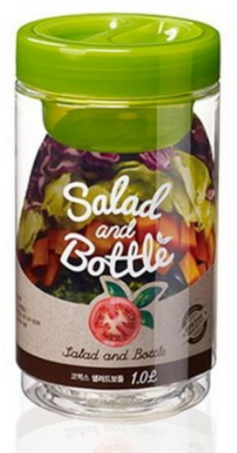코멕스 샐러드 보틀, 핑크, 1개