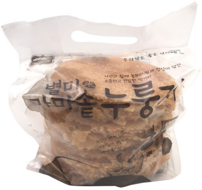 하도식품 별미 가마솥 누룽지 에어캡포장/ 빠른배송, 1개, 1kg