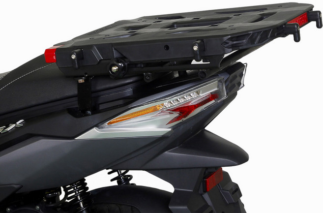 하디 SYM VSX125 3단 고정 슬라이드캐리어 짐대 탑박스브라켓, 1개