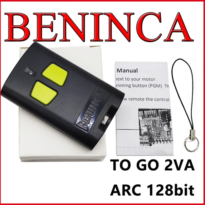TO.GO 차고 문짝 리모컨 롤링 코드 오프너 2VA 433.92MHz, 01 Beninca VA, 01 빠른  Mainland