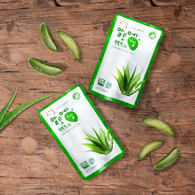 거제 유기농 알로에 99.9% 맛 먹는 마시는 베라 겔 알로에팜, 1000ml, 3박스