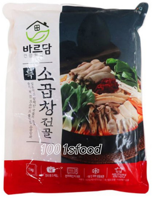 농우 바르담 소곱창전골(특) 1kgx12ea, 12개, 1kg