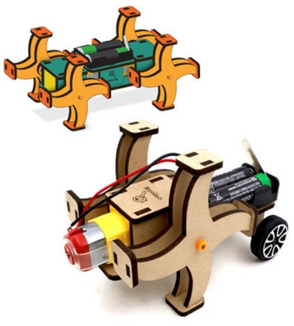 파티 닌자 바퀴 로봇 만들기, 듀얼