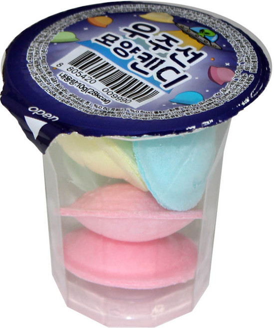 우주선모양캔디, 1개, 10g