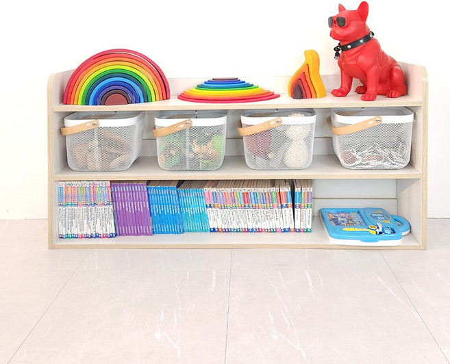 비노즈 아기 낮은 교구장 유아 전면, 교구장 3단 1200