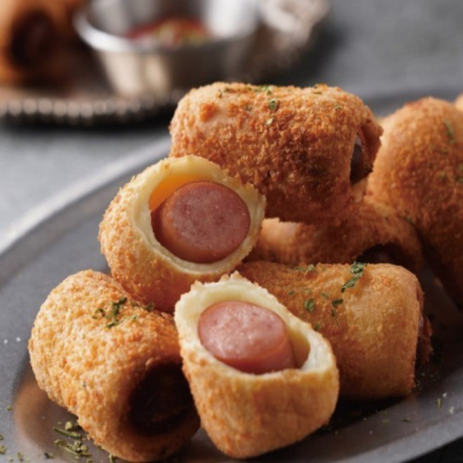 델리 한입핫도그 간편한 아이들 간식, 1개, 1.05kg