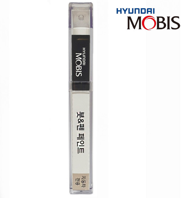 순정품 현대모비스 제네시스G80 NCM 마칼루그레이 붓펜 자동차 도색 차량용 카페인트, 1개