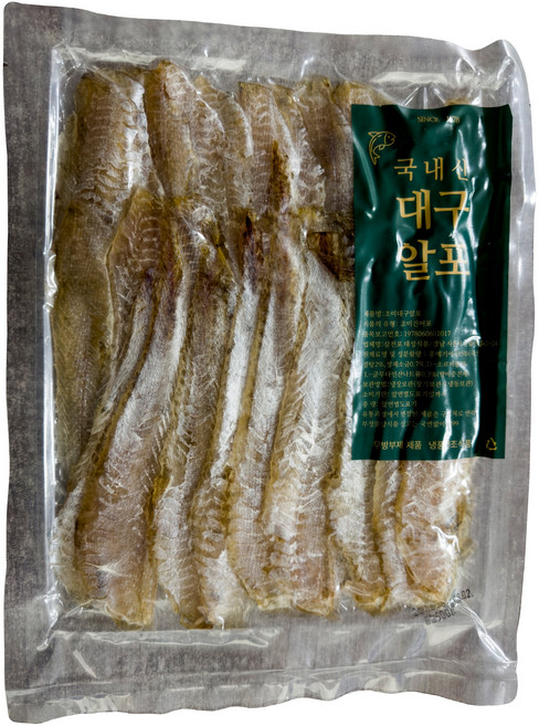 대구알포 삼천포 국내산 대구알포 400g, 1개, 500g