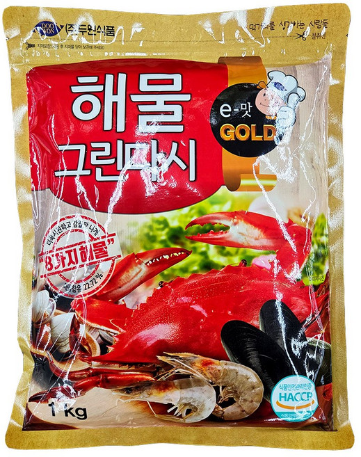두원 해물그린다시, 1kg, 10개