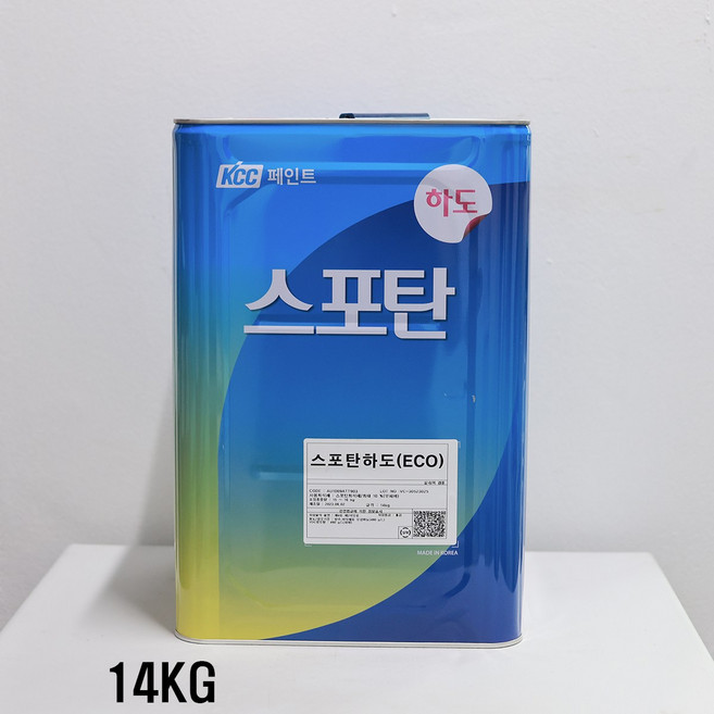 KCC 옥상방수 우레탄페인트 스포탄 하도 14KG 투명 페인트다모아, [하도] 스포탄하도 투명, 14L, 1개
