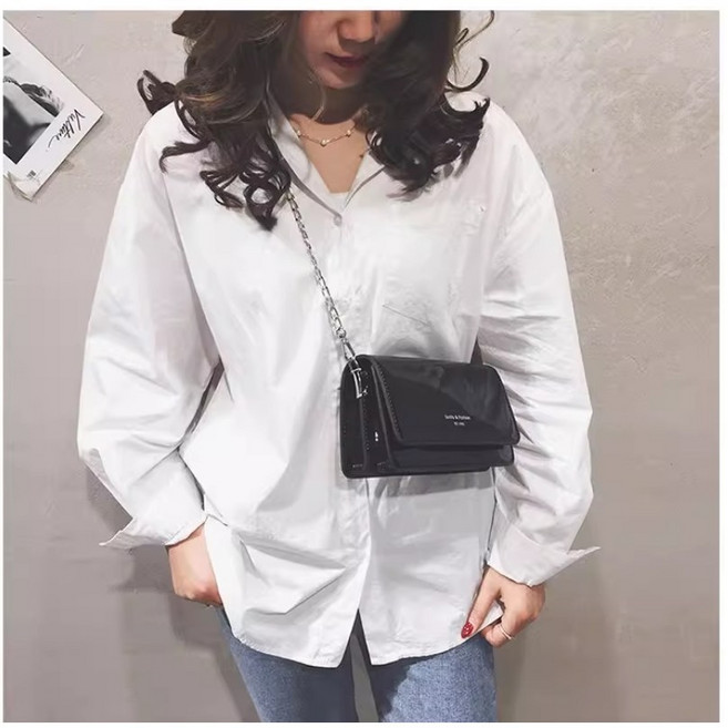 쌍천 실버백 체인 크로스백 핸드백 미니백 가방 반짝이