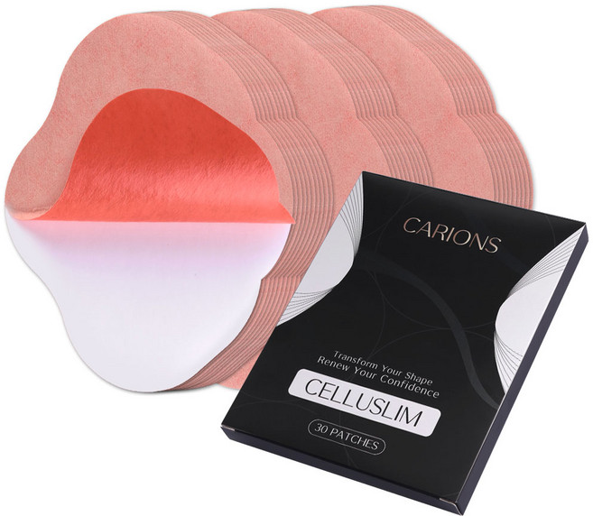 스파알빼빼랩 셀룰컷 바디패치 모든부위용 쥬비컷 팔뚝 전용 슬리밍 랩핑 쥬비컷 랩핑 다이어트 패치 30개입, 1개
