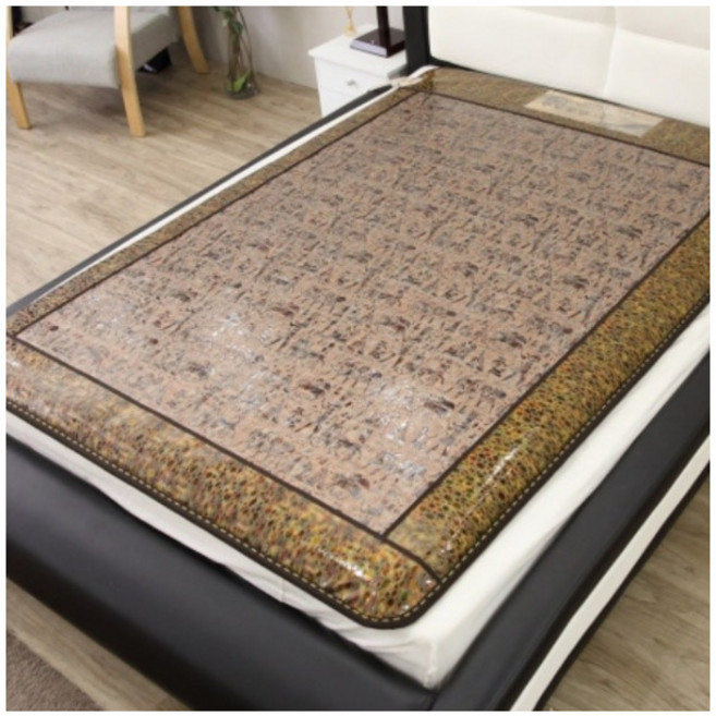 한일의료기 꽃잠 온열매트 프리미엄 5Cm두께 람세스 싱글 더블 좌우분리형