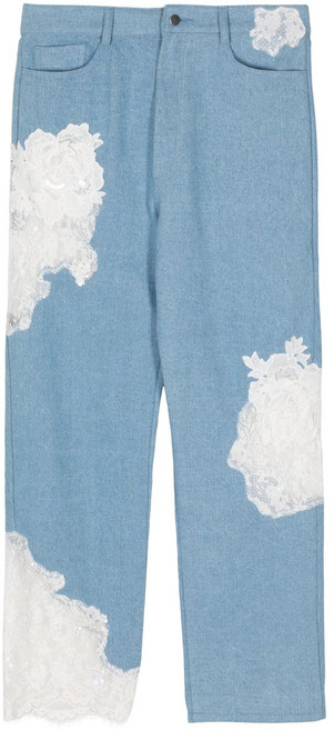 콜리나스트라다 플로럴 레이스 디테일 진