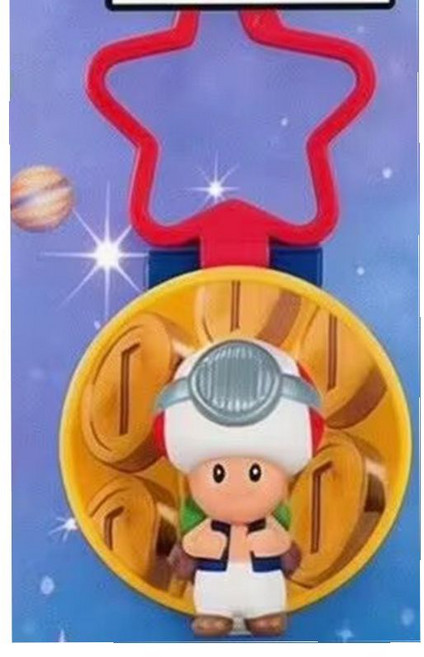 2026 麥當勞 馬力歐 超級馬力歐 耀西 桃花公主 鑰匙扣 包掛件, 1個, 2026奇諾比奧