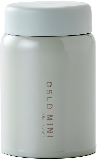 오슬로 미니 푸드자 죽통, 그린, 280ml, 1개