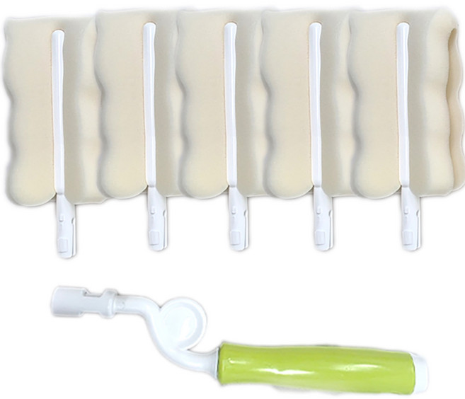 맘스베이비 리필형 스폰지 젖병솔, 1개