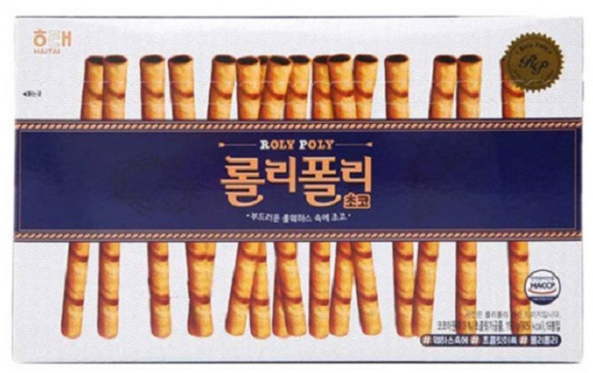 해태제과 롤리폴리 초코 196g, 1개