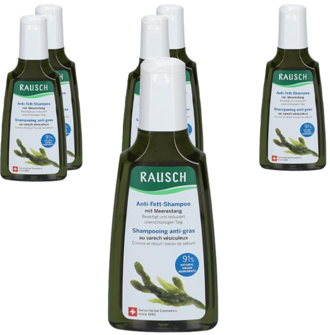 라우쉬 디그리징 샴푸 씨위드, 200ml, 6개