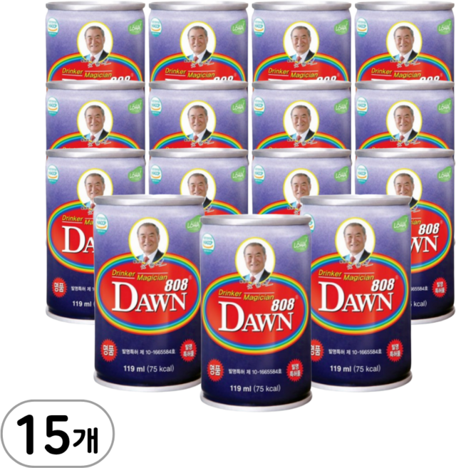 그래미 여명 808 숙취해소음료 119ml, 15개
