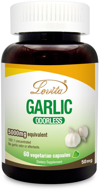 Lovita 愛維他 無味大蒜精, 60顆, 0.3g, 1罐