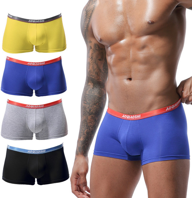 BAJAOEY (바자오이)남성 쿨링 드로즈 팬티 통기성 좋은 4종 세트