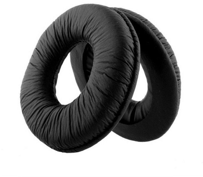 소니 MDR-ZX110 ZX110AP 헤드폰 헤드셋 교체 스펀지 캡 귀마개 수리 블랙 호환, 화이트(좌우)