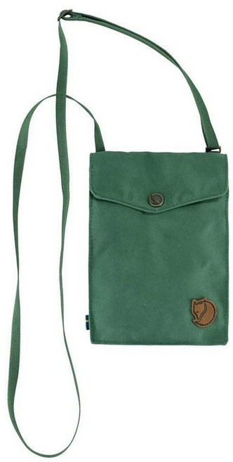 Fjällräven 포켓 크로스바디 - 내구성 있는 G-1000 원단 컴팩트한 보관 조절 가능한 스트랩 - 여행 딥 파티나 원 사이즈