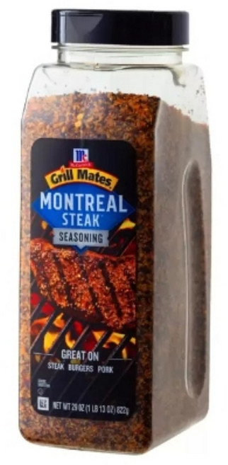 맥코믹 몬트리얼 그릴 메이트 스테이크 시즈닝, 1개, 822g