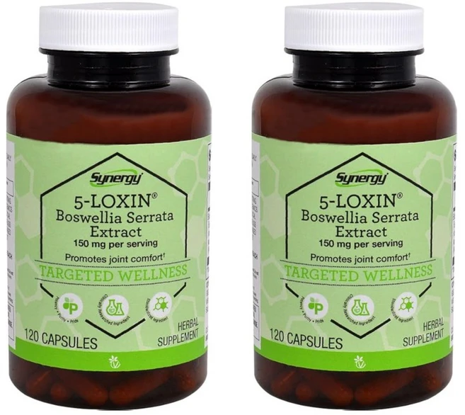 Vitacost 비타코스트 5-Loxin AKBA 보스웰리아 추출물 150mg 120캡슐 x2, 120정 - 쿠팡