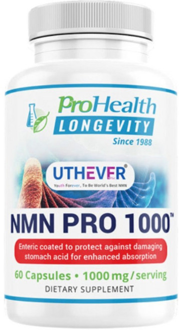 ProHealth NMN 프로 1000 60캡슐 1개월분 프로헬스, 1개, 60정