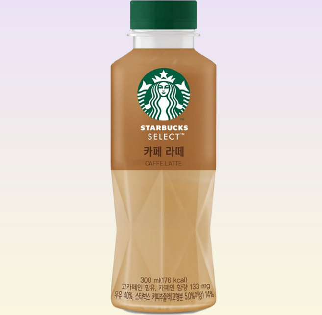 스타벅스 셀렉트 카페라떼, 300ml, 6개