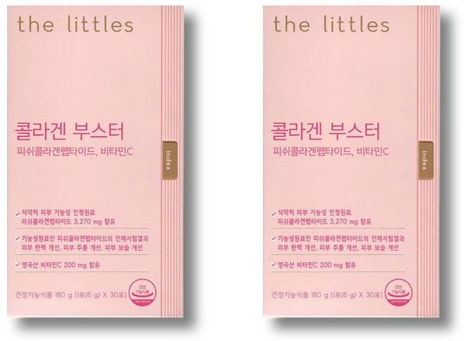더리틀스 콜라겐부스터 30포, 180g, 2개