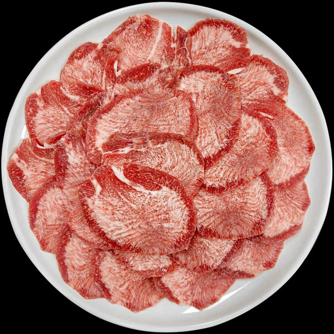 국내산 소고기 우설 300g 구이 소혀 우설구이 손질