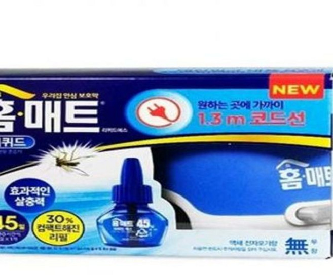 홈매트 리퀴드 훈증기 코드형1.3m 모기 날파리, 1개