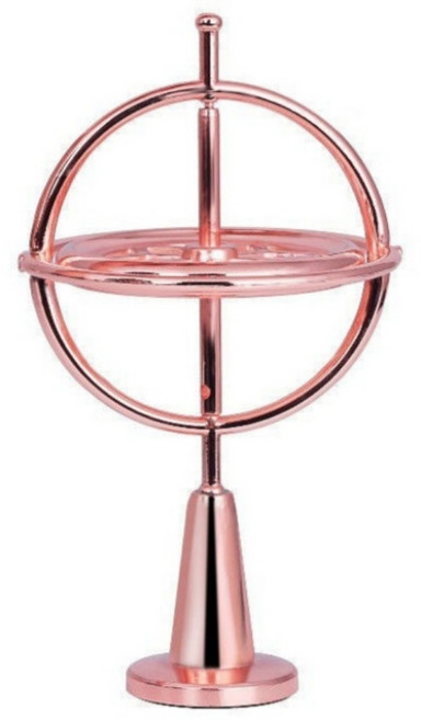 빌리네집 자이로스코프 팽이 과학 완구 실험 중력 장난감 피젯 스피너 5color, 브론즈, 1개