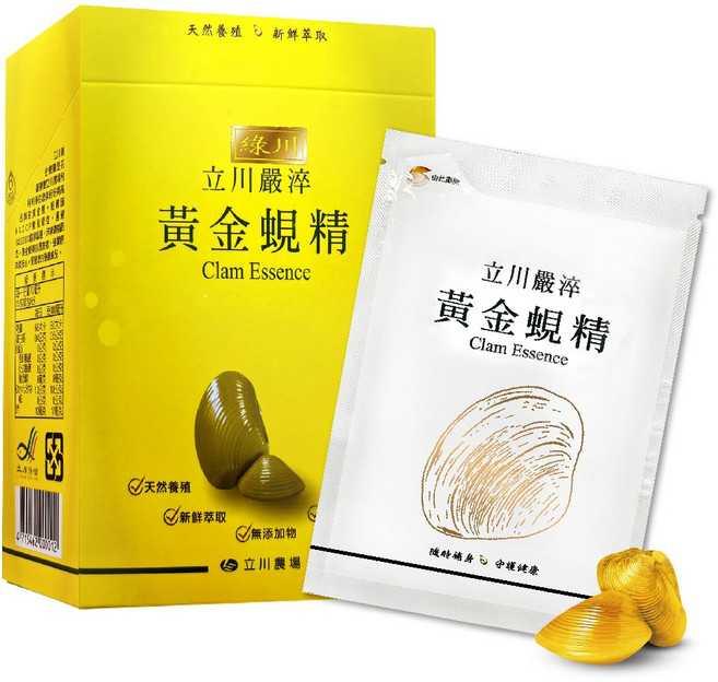 綠川 黃金蜆精 滋補強身 精神旺盛, 12個, 70ml