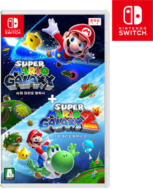 닌텐도 스위치 슈퍼 마리오 갤럭시+슈퍼 마리오 갤럭시2 예약판매 10/15 출고, 단품