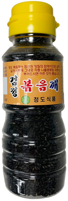 정도식품 검정 볶음깨 80g, 1개