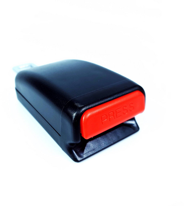 자동차 차량용 안전벨트 카시트 연장 클립 버클 길이확장 [확장형], 블랙, 1개