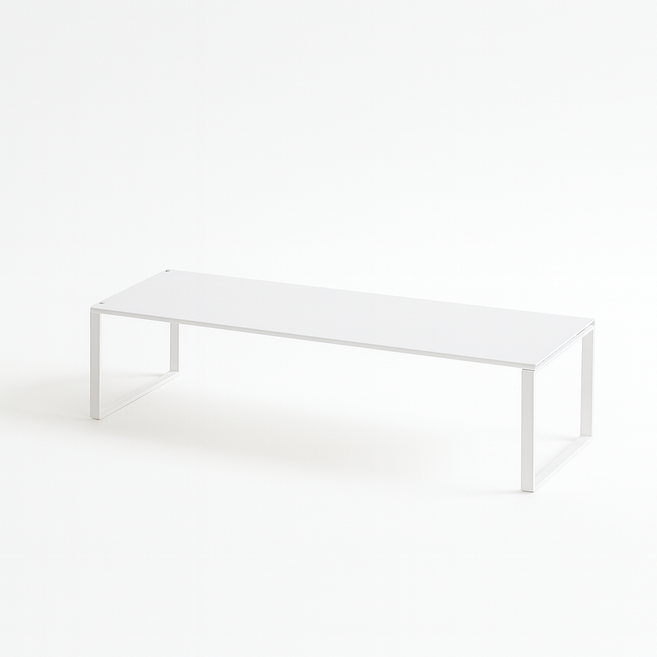 시나몬샵 화이트메탈 폭조절 슈즈랙, 1개