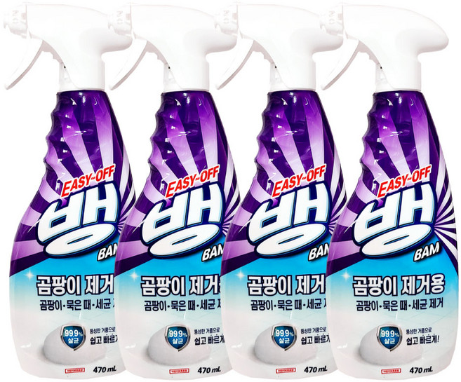 이지오프뱅 곰팡이&살균 470ml, 500ml, 4개