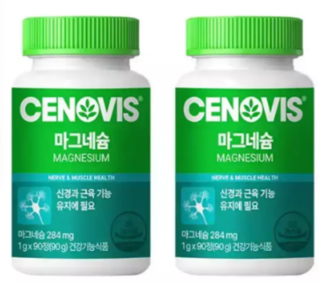 세노비스 마그네슘 90캡슐 2개, 90정