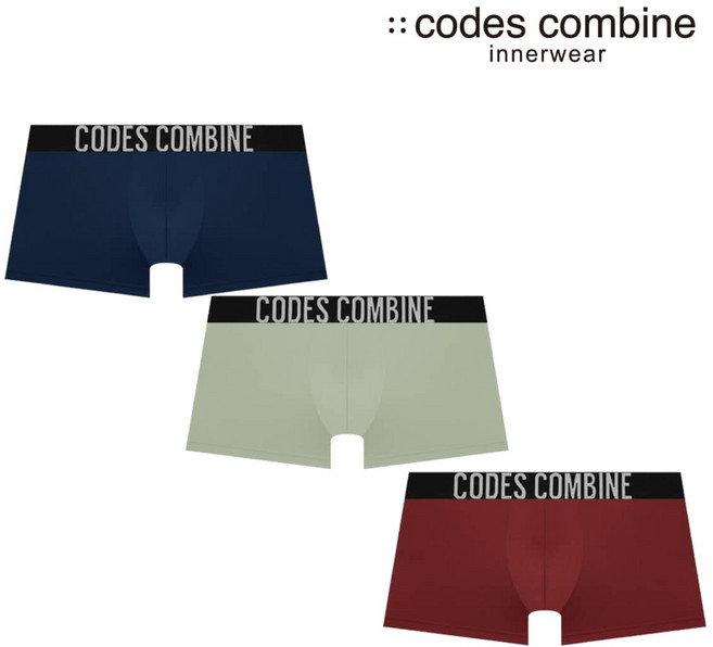 [백화점 정품] 코데즈컴바인이너웨어 남성속옷 아웃밴드 드로즈 3종택1 (CDMDR913)