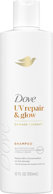 Dove 多芬 亮澤受損修護洗髮精, 1個, 355ml